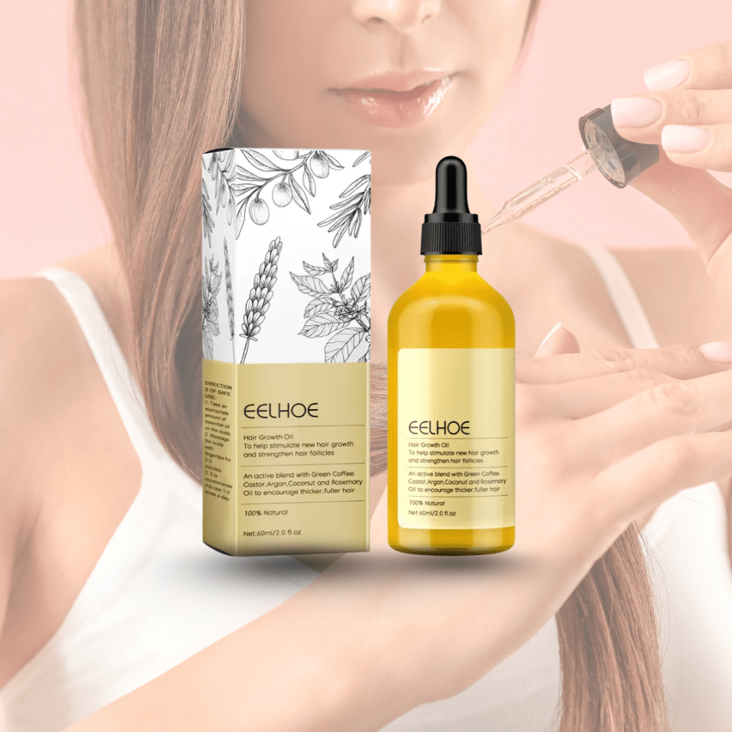 Glowéa™ – Die 3 - in - 1 Stylingbürste + GRATIS Rosmarin - Haaröl (60 ml) - Novaloom